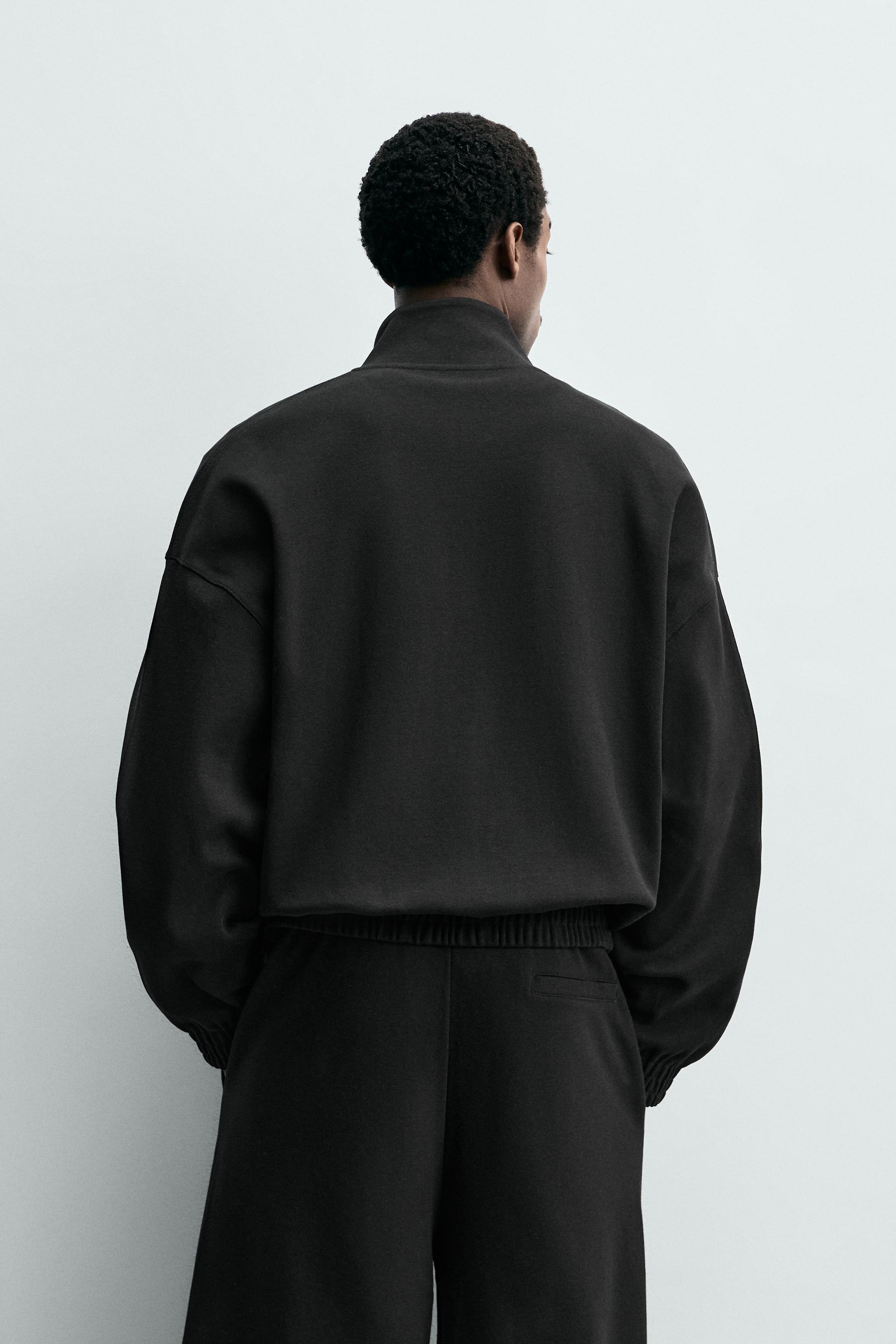 SWEAT INTERLOCK ZIPPÉ